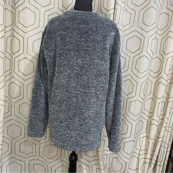 Carolina Panthers Charcoal Trifecta Fleece Pullover Sweatshirt Women's Size L - Picture 5 of 5